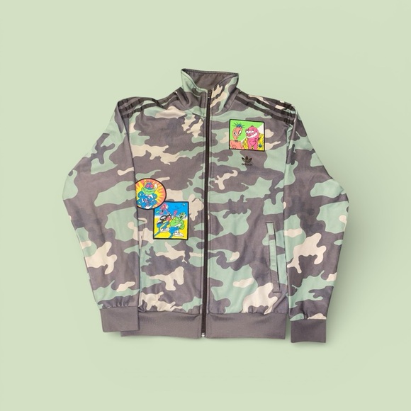 adidas Other - Jeremy Scott Adidas Camouflage Tracksuit Size S